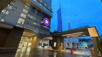 Majoituspaikan julkisivu