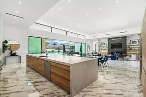 Interior - Sleeps 20 | Luxurious Pool, Putting Green & Hot Tub | Bravo Villa #11 (Indio)