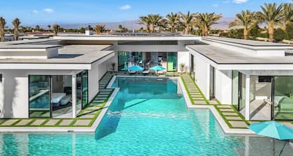 Sleeps 17 | Indio Escape w/ Pool, Putting Green, Hot Tub | Bravo Villa #6