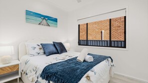 3 bedrooms, iron/ironing board, travel cot, free WiFi