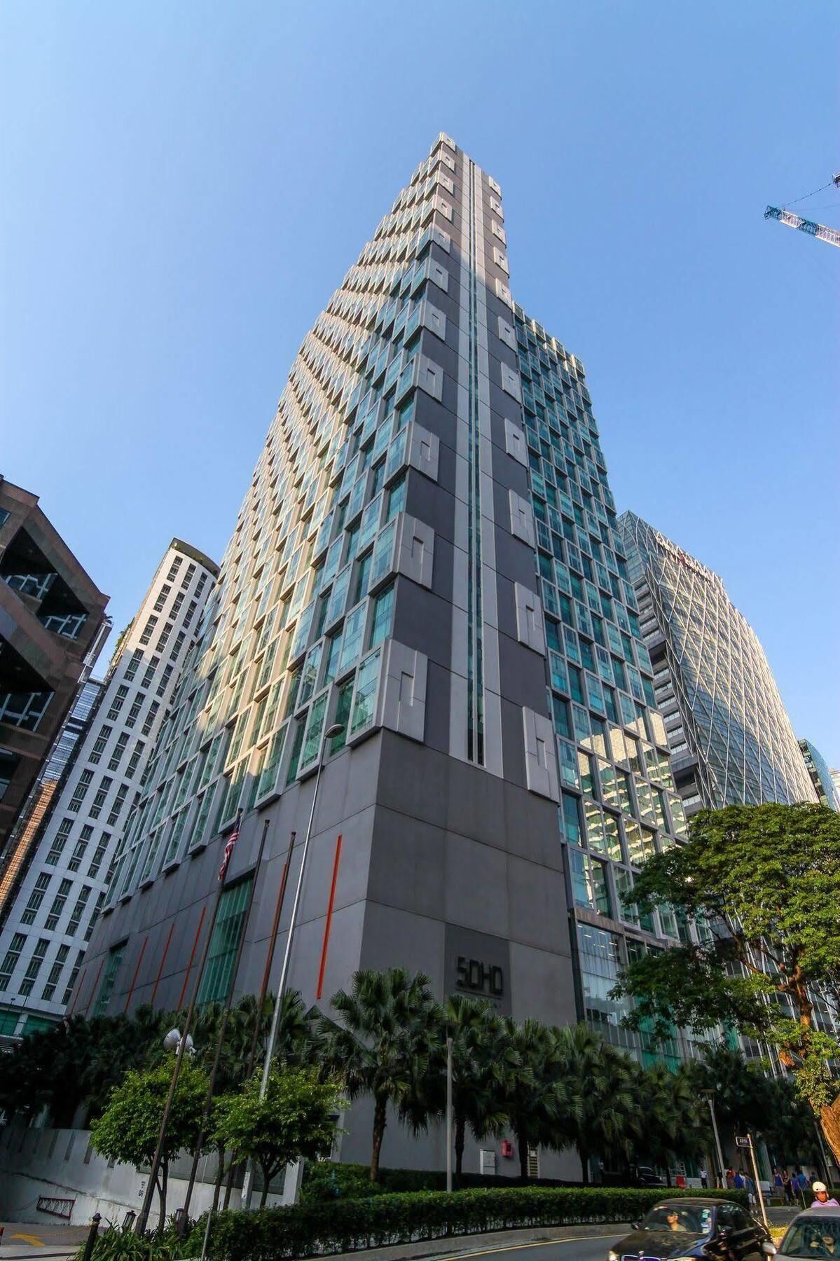 Façade de l’hébergement