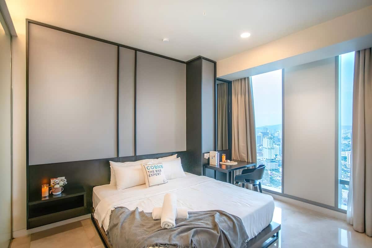 Superior Apartment, 1 Bedroom, Balcony, City View | Desk, laptop workspace, iron/ironing board, free WiFi