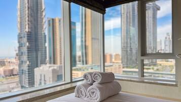 1 chambre, coffres-forts dans les chambres, bureau