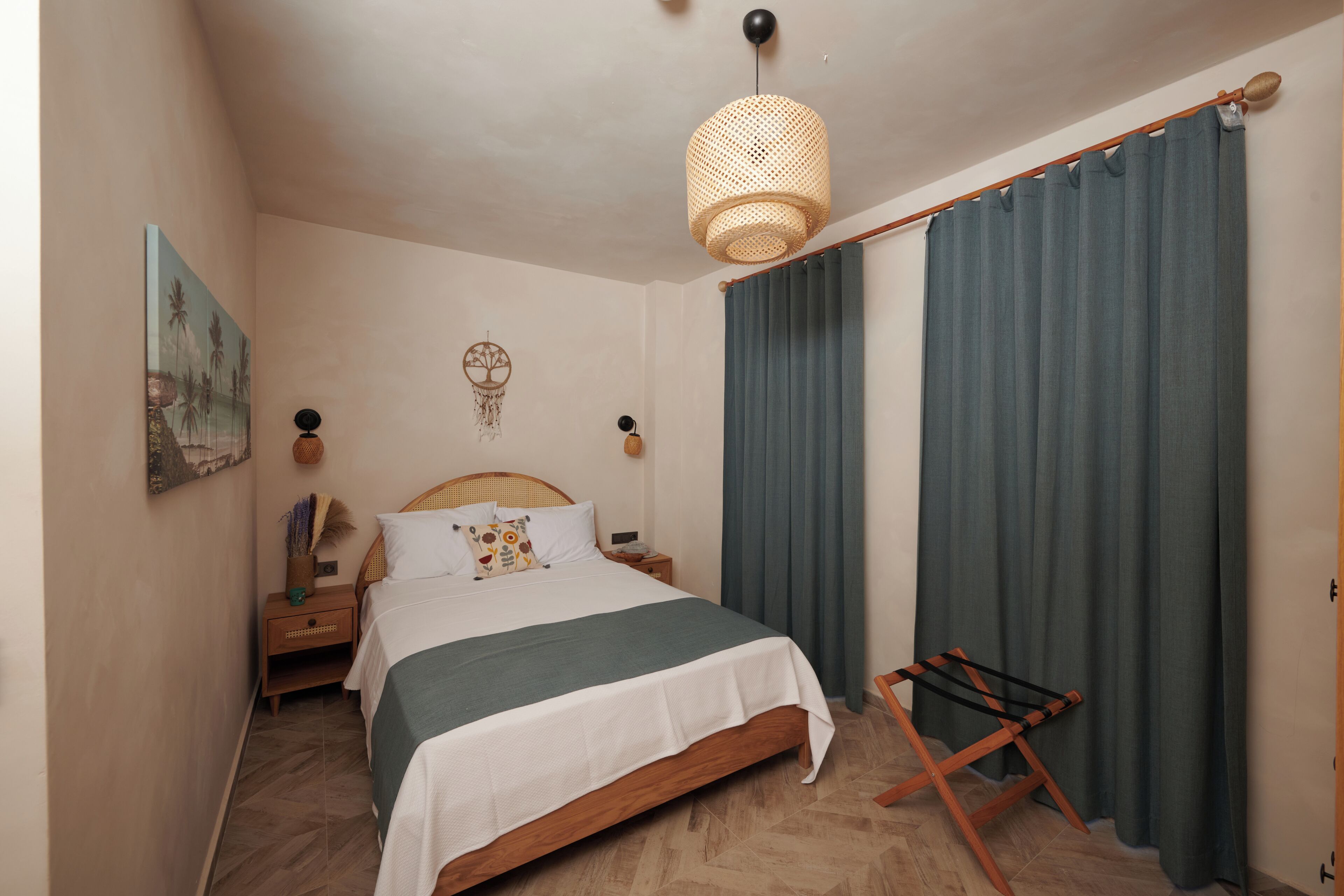 標準雙人房, 山景 | 床單