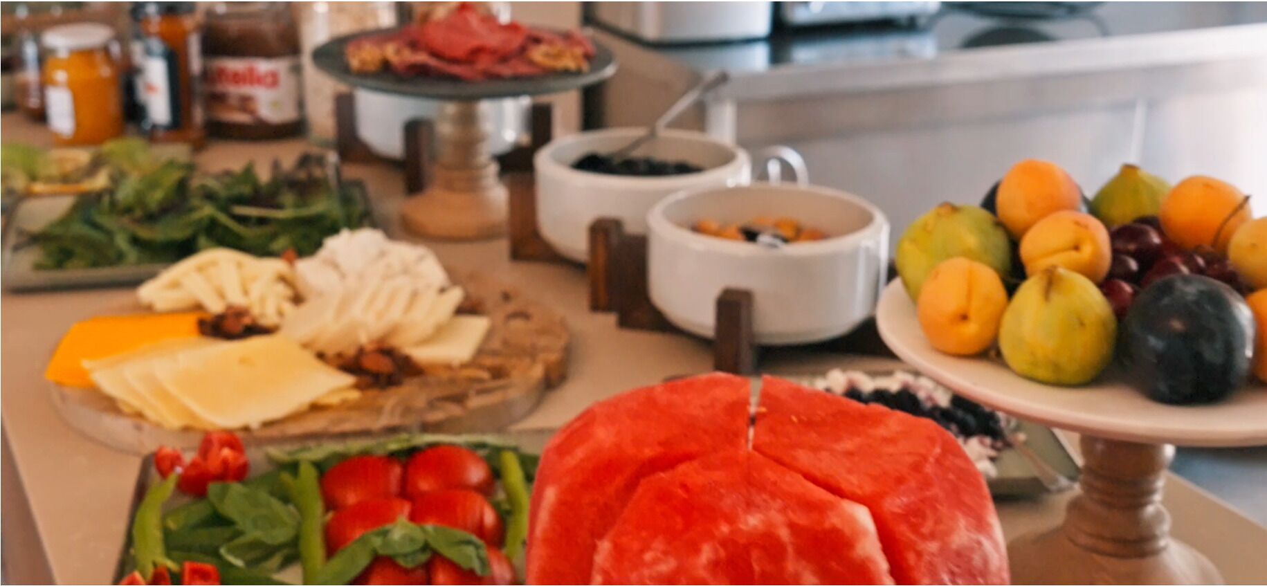 Daily buffet breakfast (EUR 40 per person)