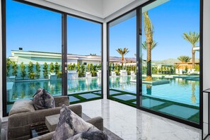 Pool - Sleeps 20 | Spacious Retreat | Pool & Hot Tub Retreat | Bravo Villa #4 (Indio)
