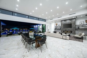 Lobby - Sleeps 20 • Private Pool + Spa + Fire Pit • Near La Quinta + Golf | Bravo (Indio)