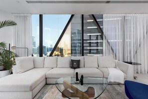 Interior - Maison Privee - Sky-High Panoramic Apt with Iconic Burj Khalifa Views (Dubai)
