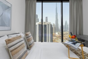 In-room safe, blackout curtains, iron/ironing board, free WiFi