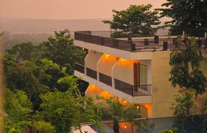 Fassade der Unterkunft