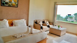 Seprai katun Mesir, seprai premium, dan meja kerja