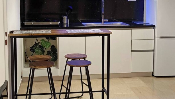 Coffee/tea maker, cookware/dishes/utensils - Marousi Accommodation (Marousi)