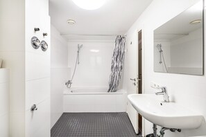Shower, hair dryer