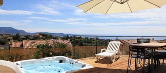 NICE-SPA-Sea view-Garden-8 People