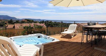 NICE-SPA-Sea view-Garden-8 People