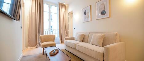 Smart-tv en een kantoor