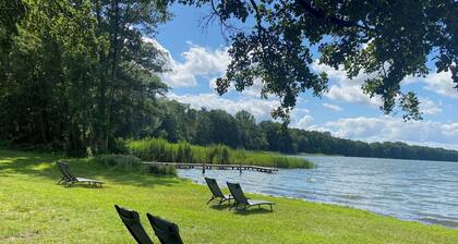 Bungalow on Rudower See up to 3 people Pet-friendly, nature and tranquillity,