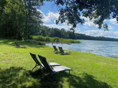 Bungalow on Rudower See up to 3 people Pet-friendly, nature and tranquillity,