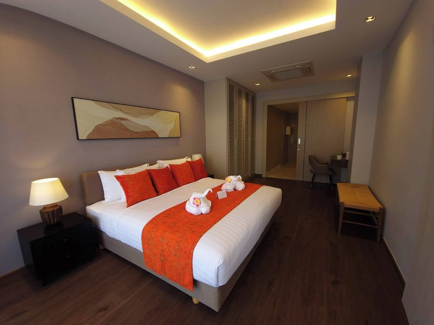 Superior Double Room, 1 Bedroom, Pool View