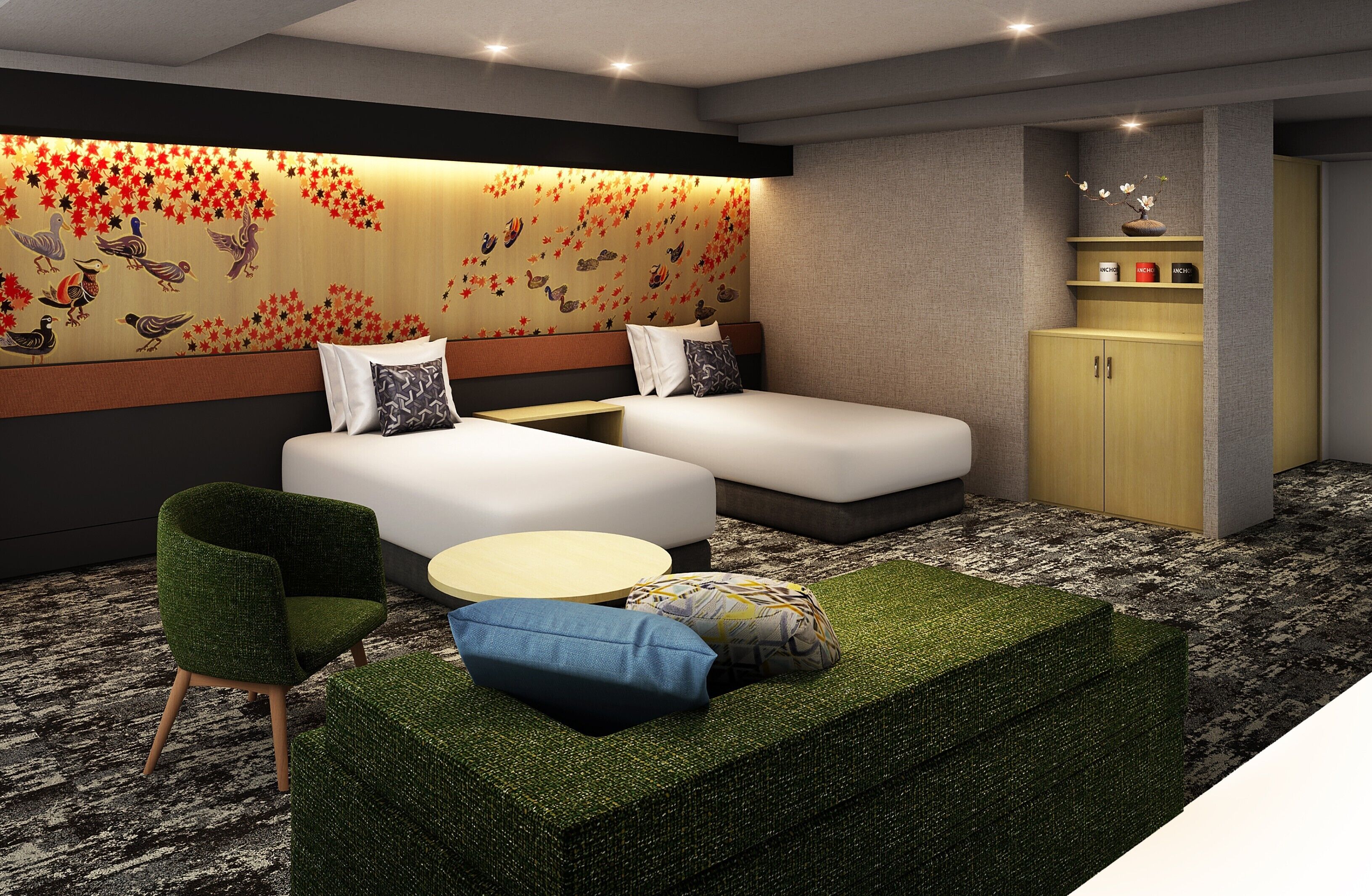 Family Twin Room, Mobility Accessible