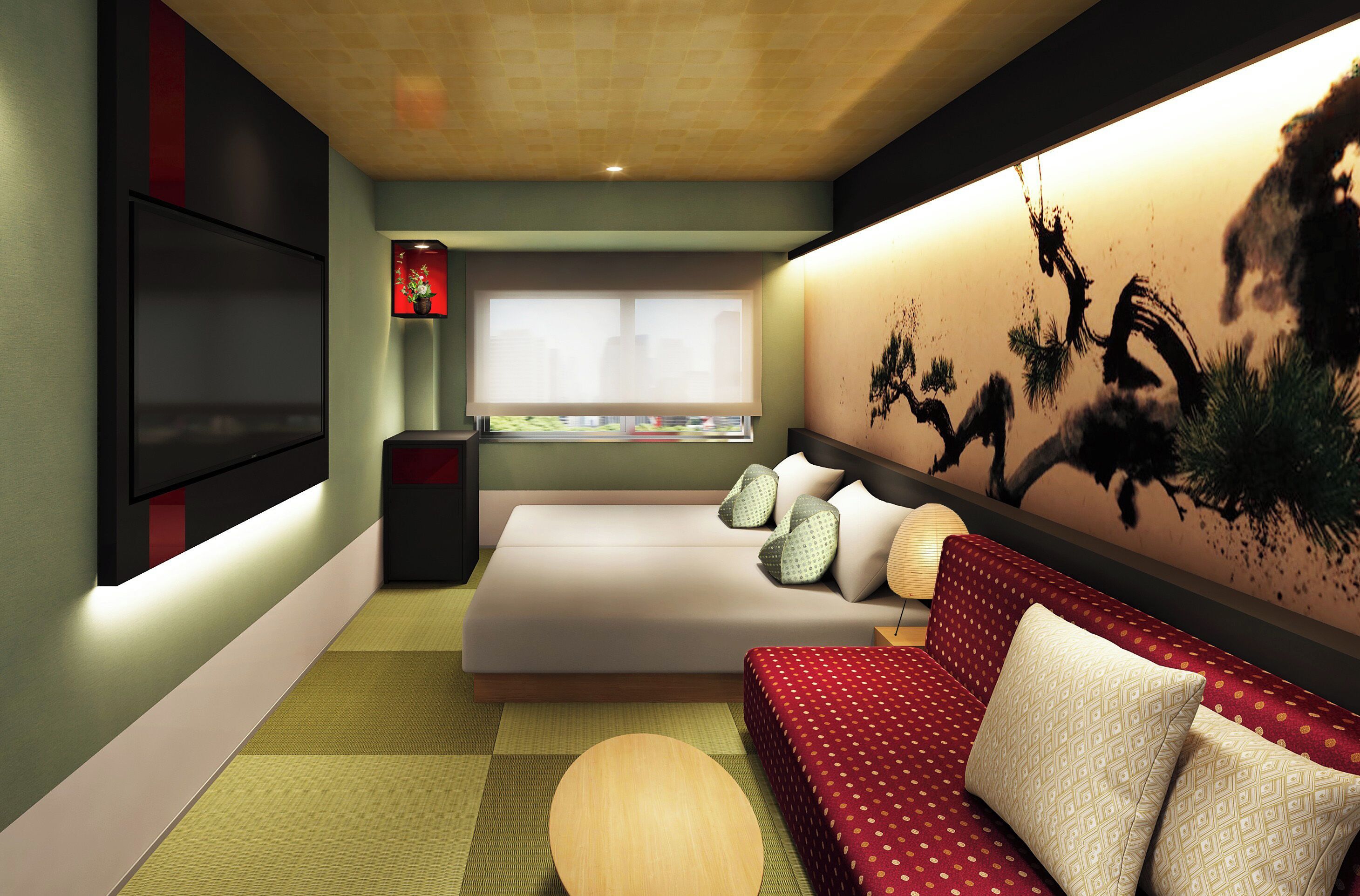 In-room safe, laptop workspace, iron/ironing board, free WiFi