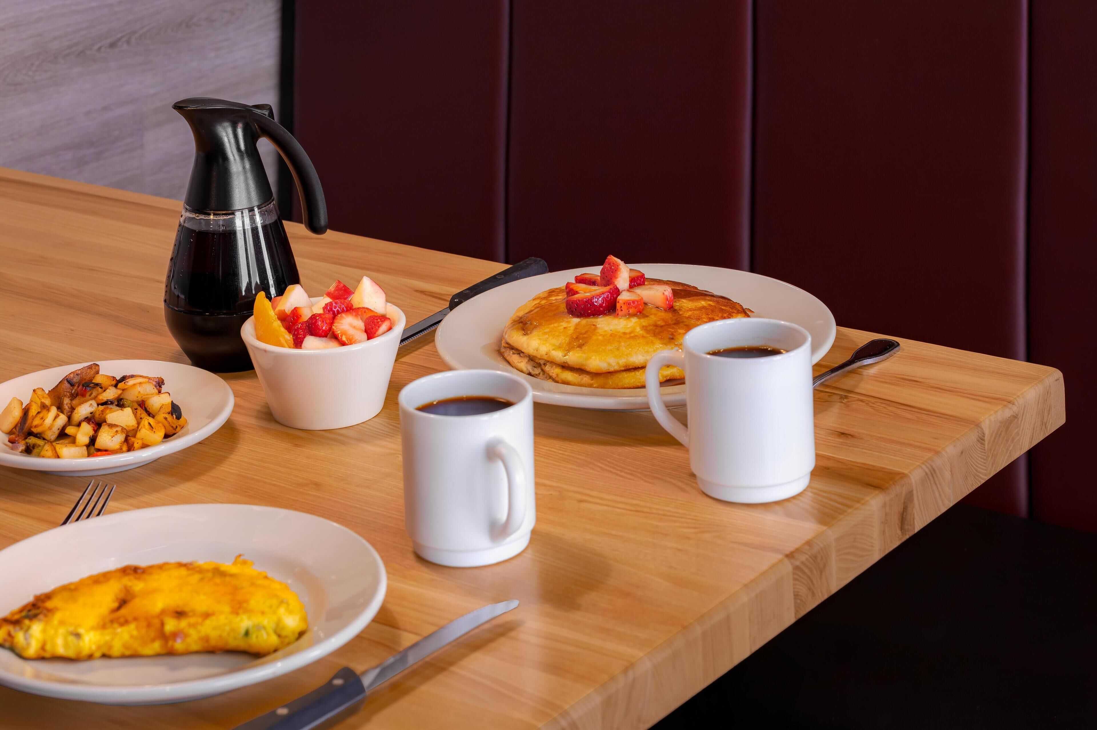 Tägliches nach Wunsch zubereitetes Frühstück gegen Gebühr