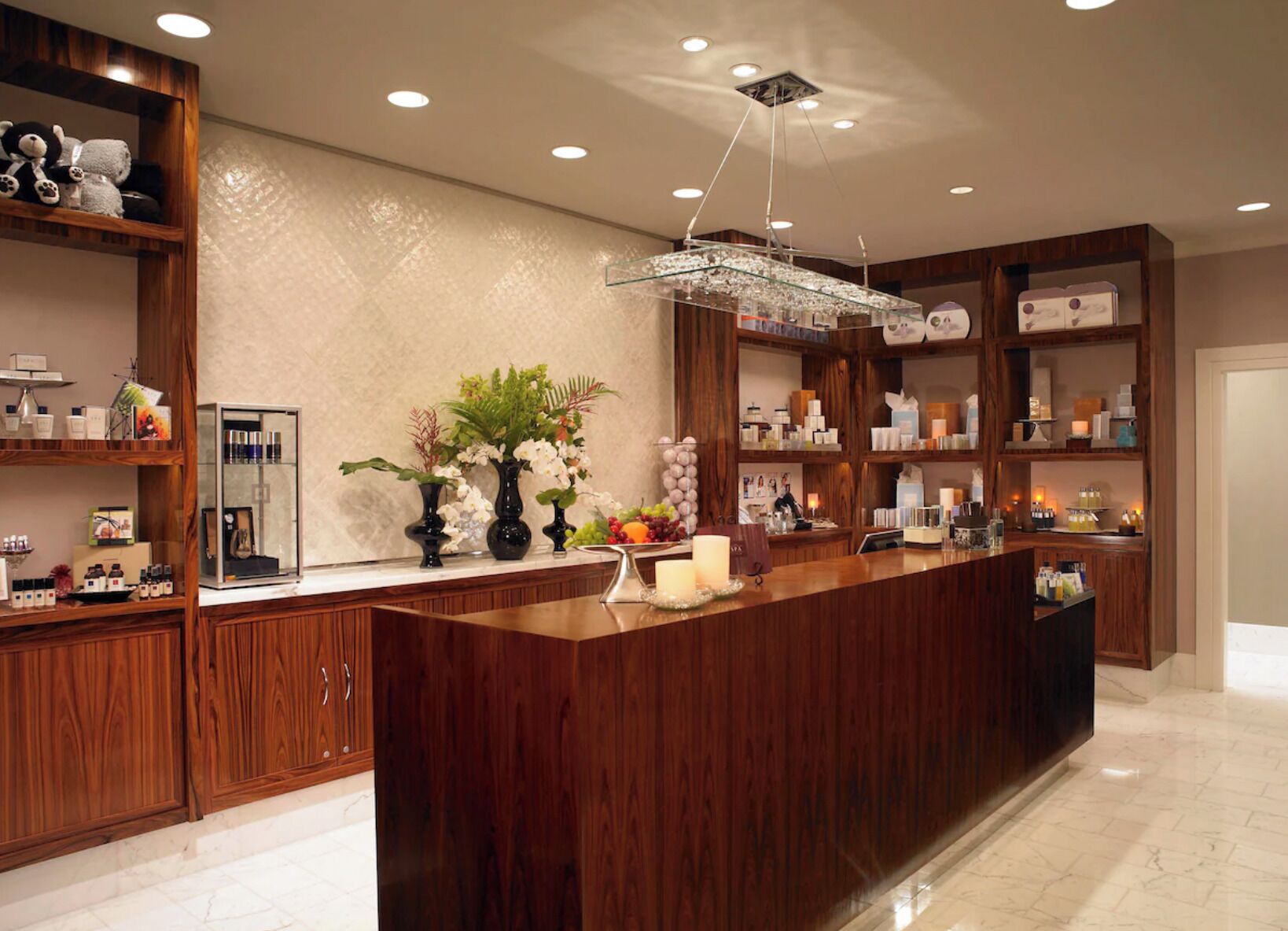 Recepción del spa