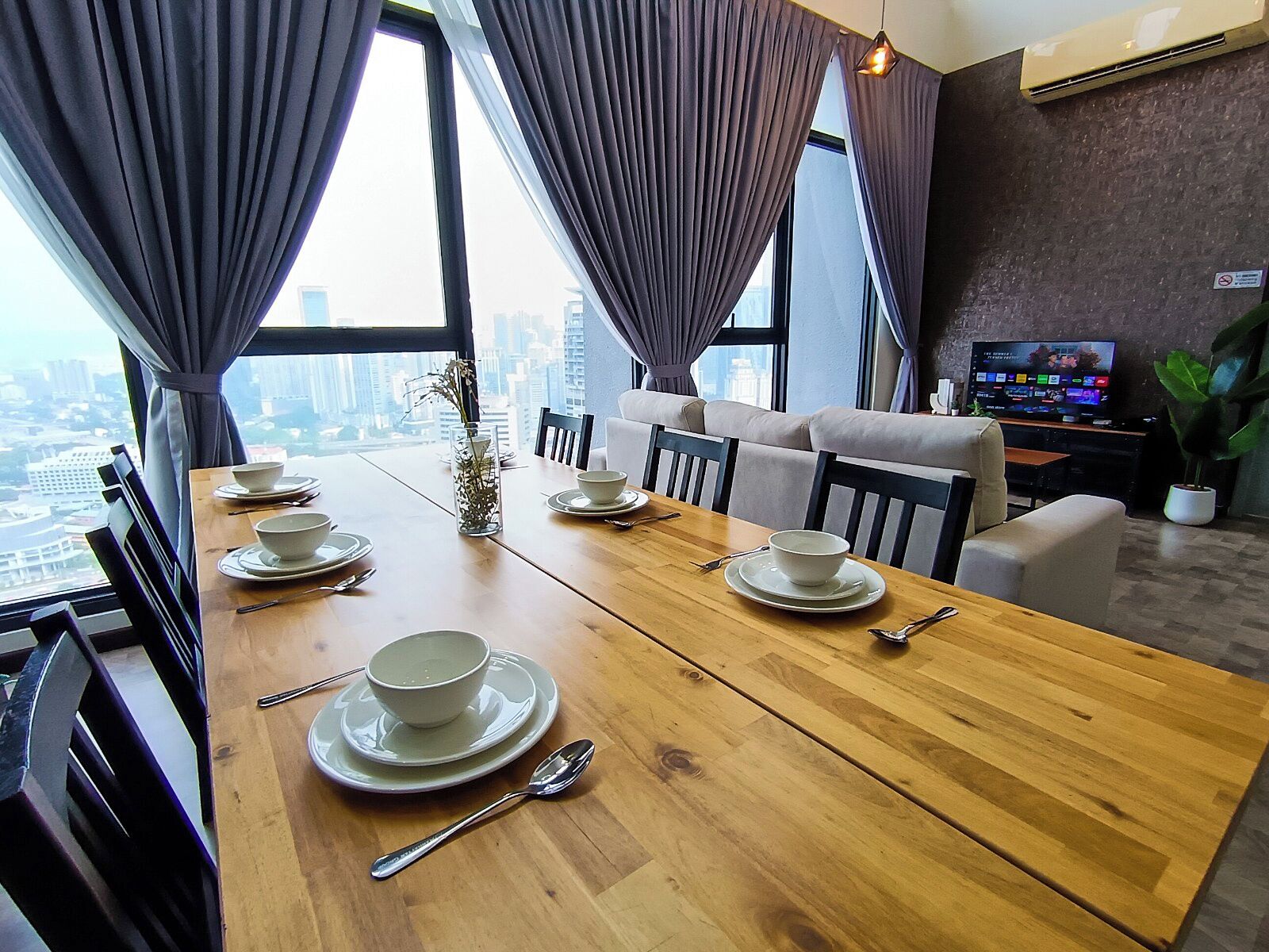 Apartamento, 3 habitaciones | Zona de estar