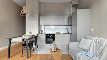 Comfort appartement | Een strijkplank/strijkijzer, gratis wifi, beddengoed