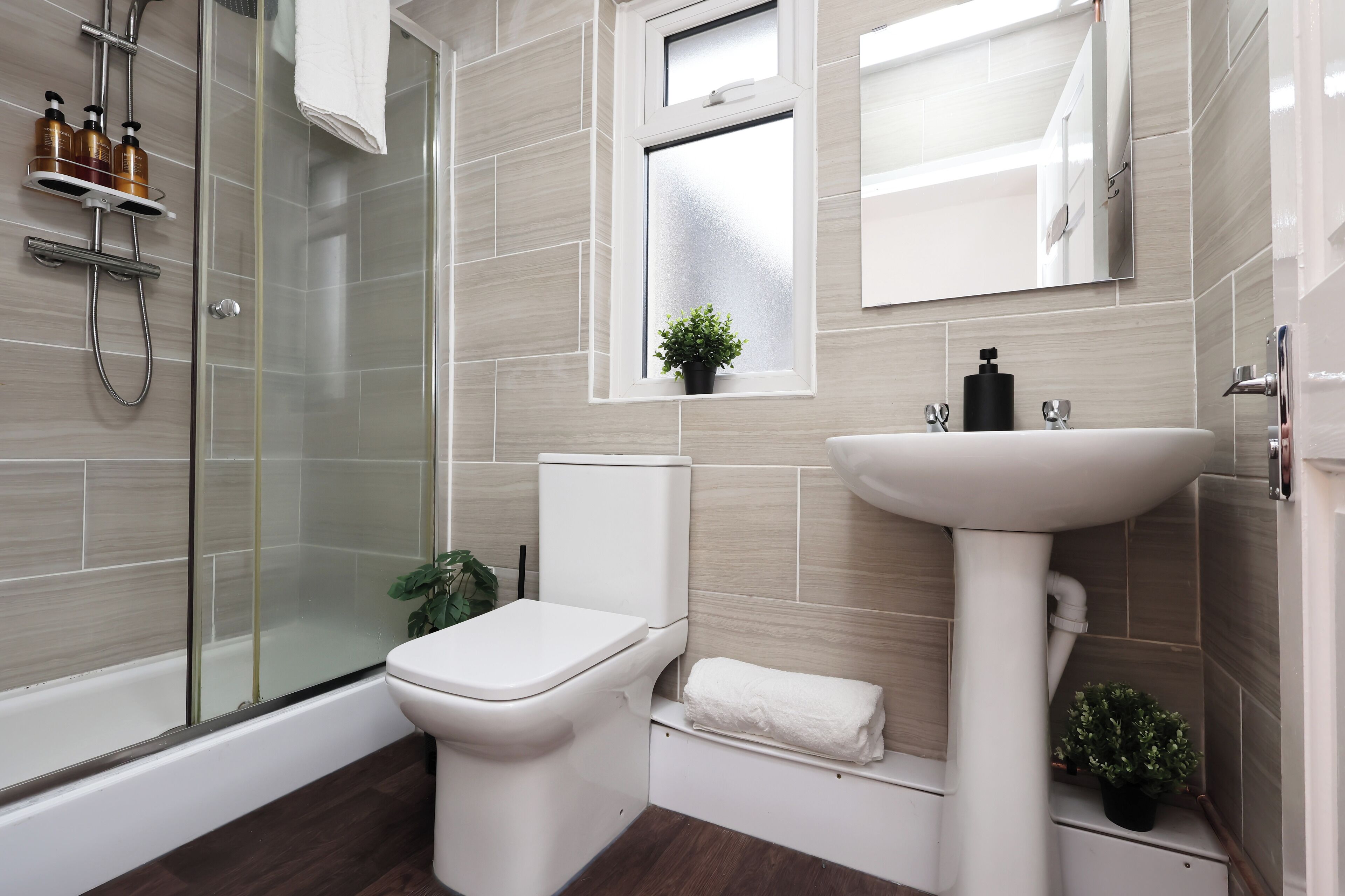 Shared bathroom
