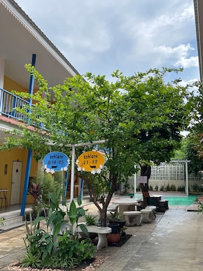 Fachada de la propiedad