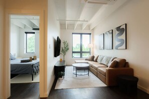 Interior - Above The Roots | Stylish 1BD on the Square (Washington)