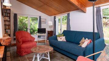 Télévision, cheminée