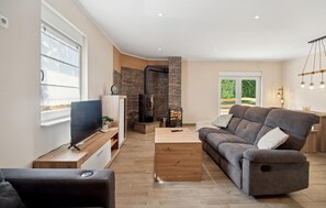 Fernseher, Kamin