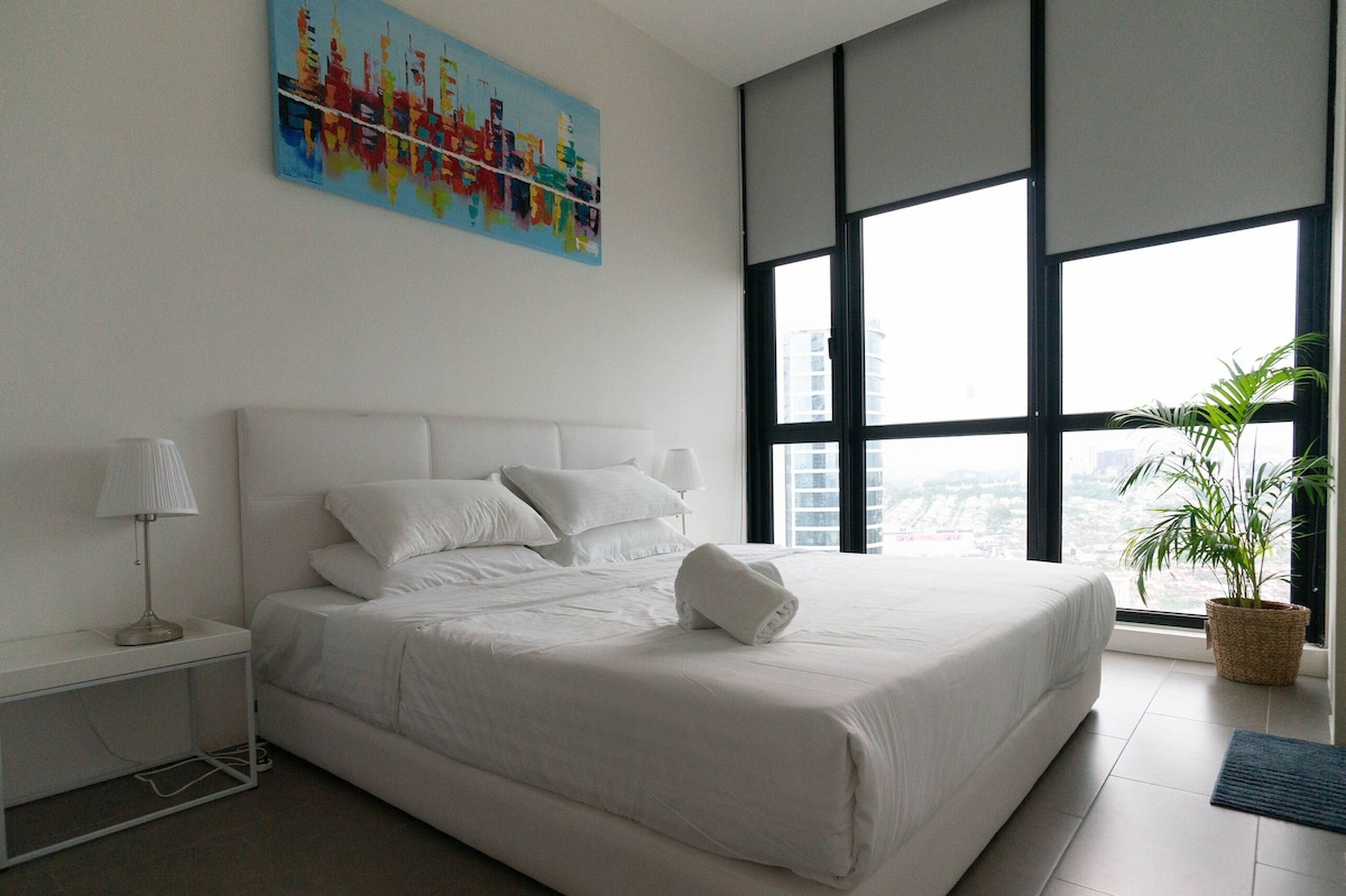 Superior Apartment, 3 Bedrooms, Balcony, City View | Desk, laptop workspace, iron/ironing board, free WiFi