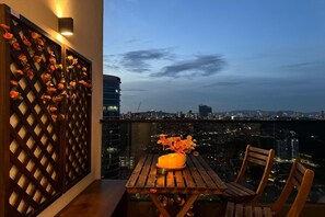 Terrasse sur le toit