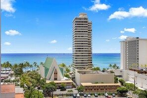 Vue depuis l’hébergement