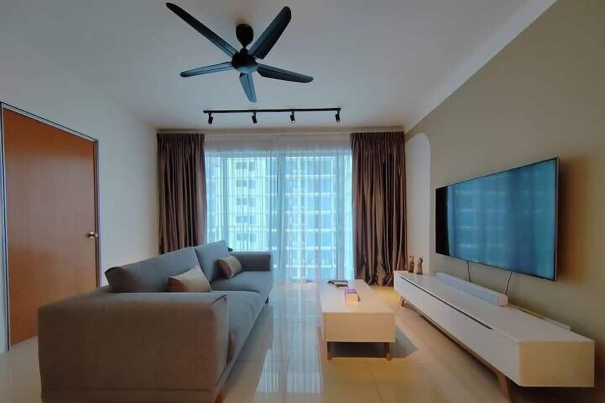 Deluxe-Studio, 2 Queen-Betten, Balkon, Stadtblick | Ausblick vom Zimmer