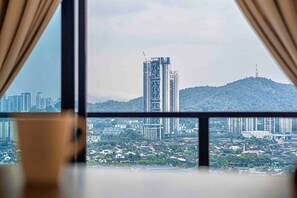 Superior Apartment, 1 Bedroom, Balcony, City View | View from room