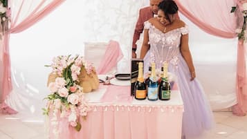 Indoor wedding