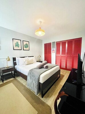 1 bedroom, iron/ironing board, free WiFi