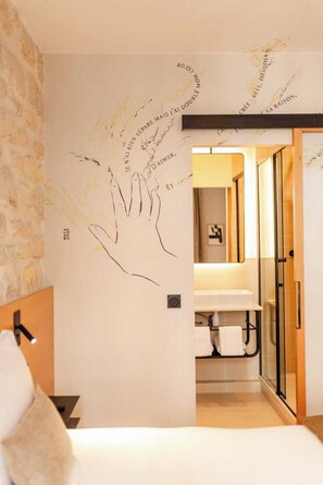 Apartment | 1 Schlafzimmer, laptopgeeigneter Arbeitsplatz, Bettwäsche