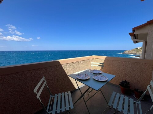 Appartement à Collioure avec Terrasse et Parking, Accès Direct à la Mer
