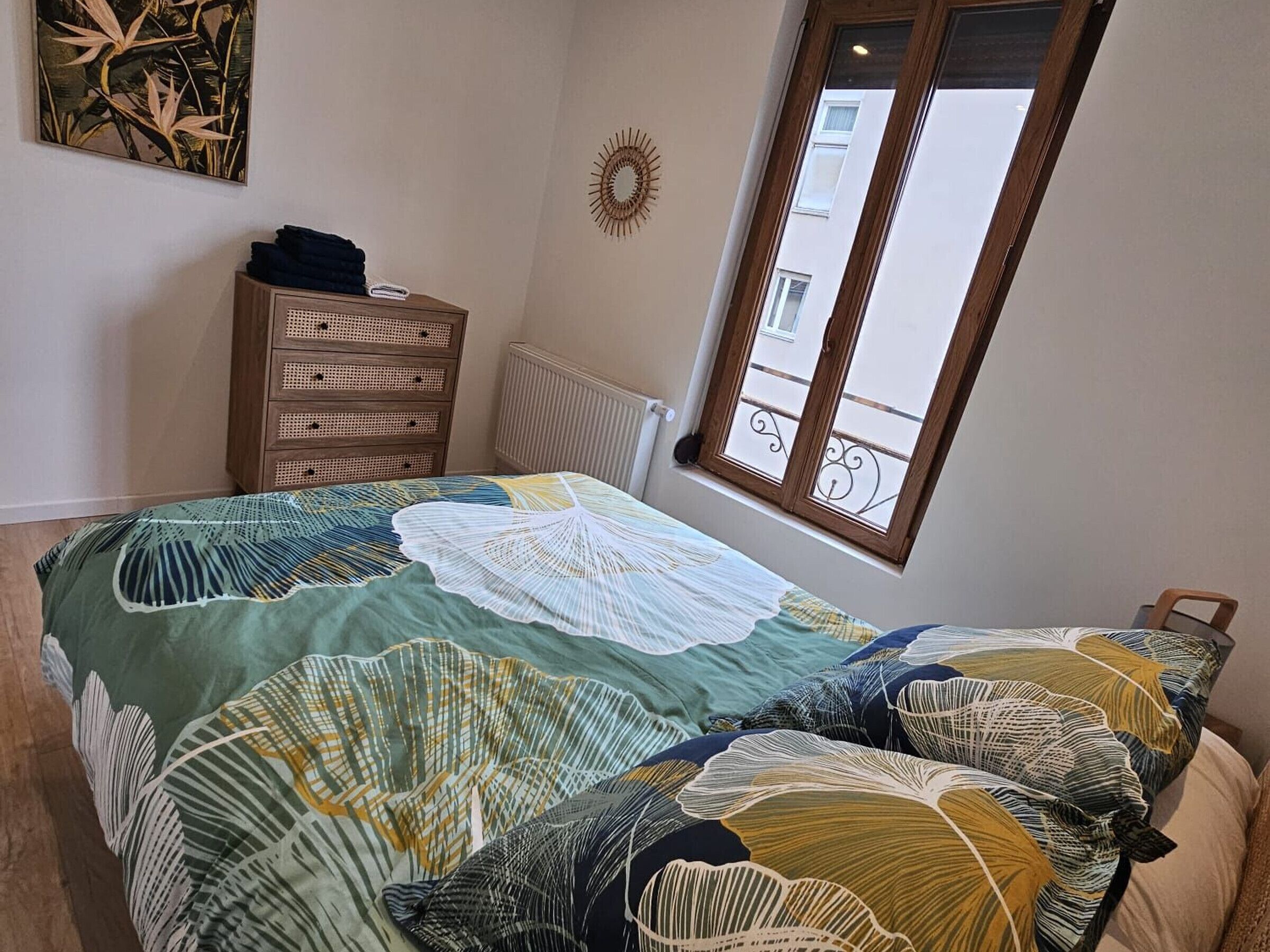 2 chambres, Wi-Fi gratuit, draps fournis