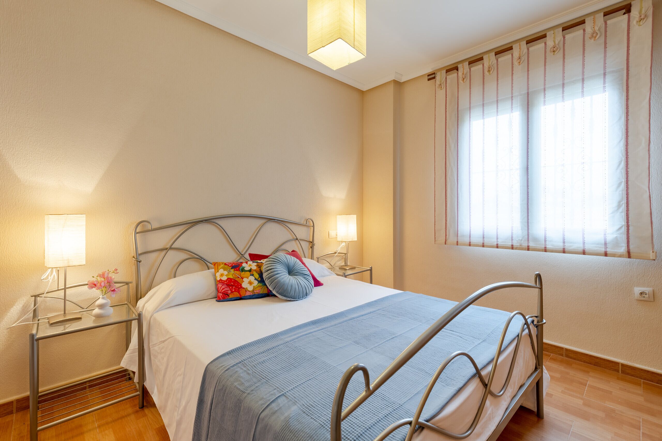 3 bedrooms, free cots/infant beds, bed sheets