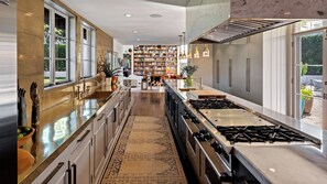 Luxury House, Multiple Beds, Pool Access, Pool View (Howard Hughes Estate ) | Private kitchen
