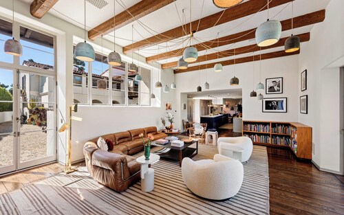 Howard Hughes Estate - Spanish Revival Gem w/ Pool, Wine Cellar & Guest House