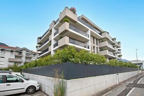 Apartamento família, vários quartos, 2 banheiros (Sole E Lago) | Fachada