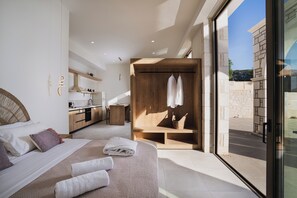 Luxury-Suite, Poolblick