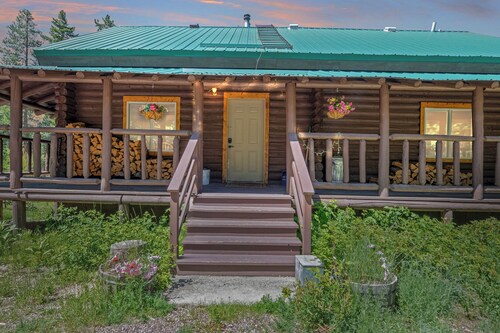 The Cabin - A Family and Dog Friendly Log Cabin Getaway in the pines, close to Discovery Ski Hill.
